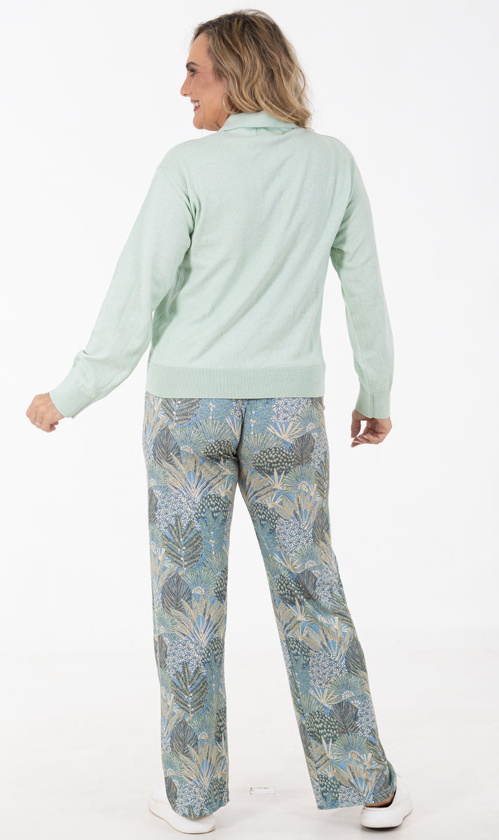 Classic Collar Jersey | Tarragon