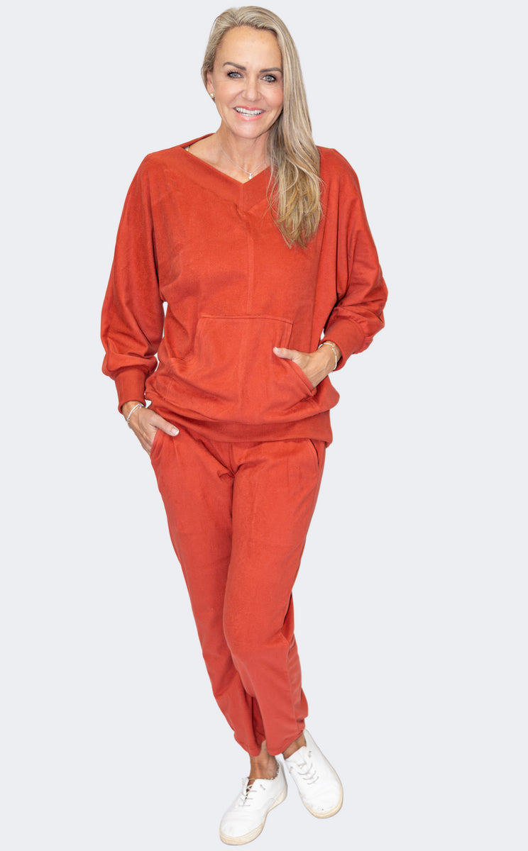 Russet | Velour Ease Lounge Set