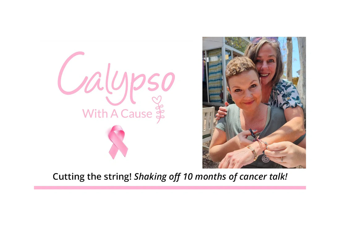 Calypso with a Cause - Cutting the String! Shaking off 10 months of cancer talk!