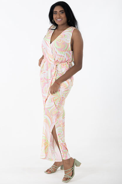 Relaxed Sleeveless Jumpsuit | Pucci Paisley