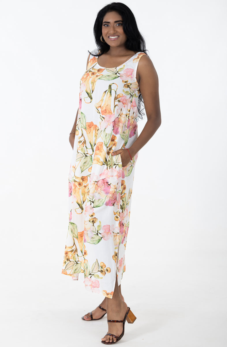 A-Line Maxi Dress | Tuberose
