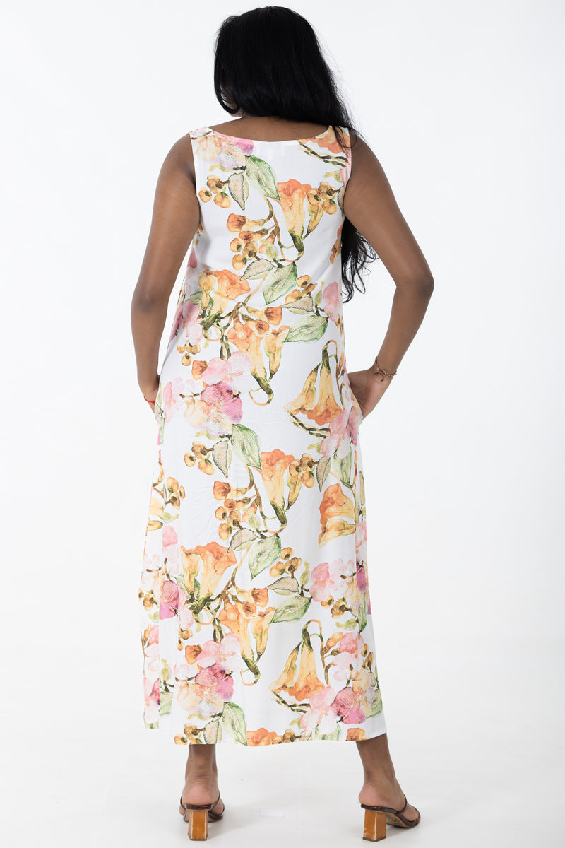 A-Line Maxi Dress | Tuberose