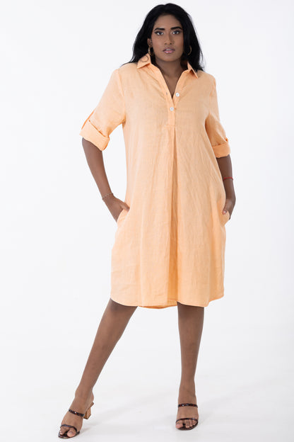 Boyfriend Dress Midi | Frappe