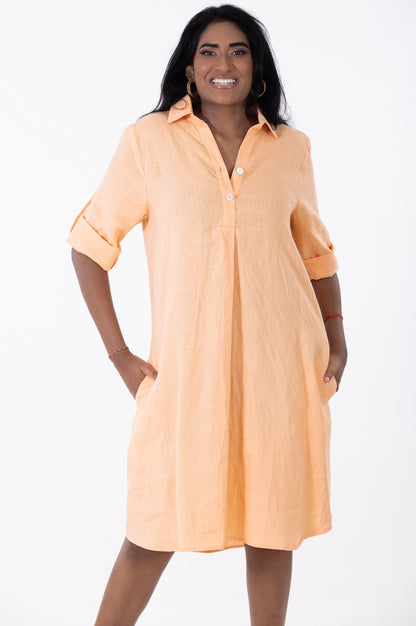 Boyfriend Dress Midi | Frappe