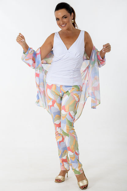 Dolman Boyfriend Blouse | Puzzle Leaves