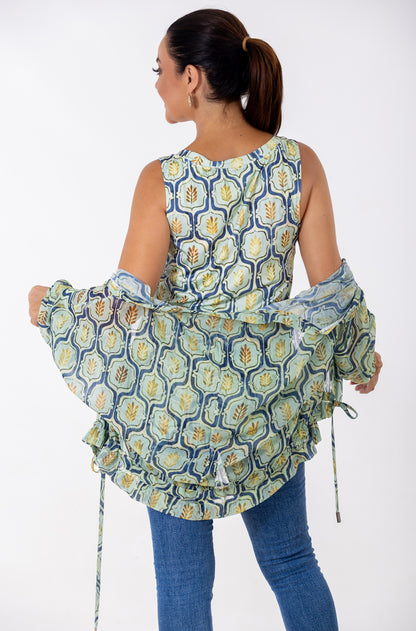 V-Neck Cami | Geo Flora