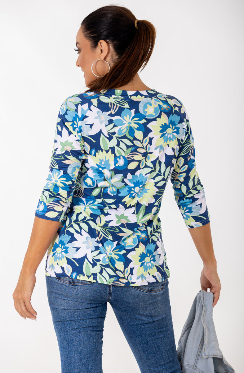 3/4 Sleeve T-Shirt | Blooms