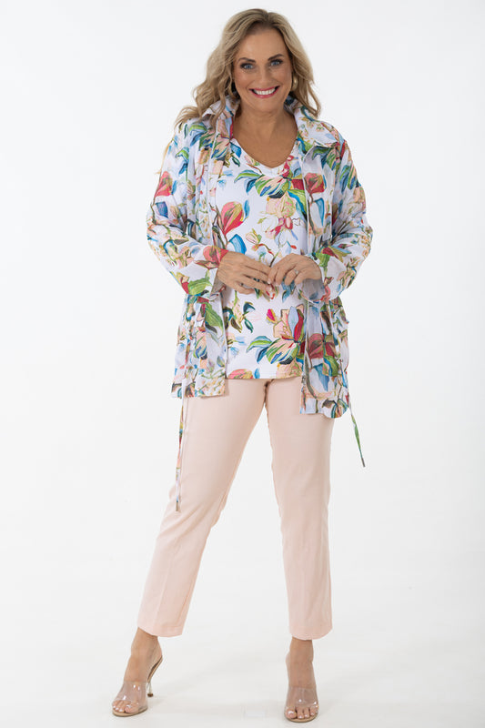 3/4 Sheer Jacket | Antique Lilly