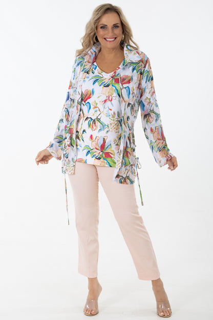 3/4 Sheer Jacket | Antique Lilly