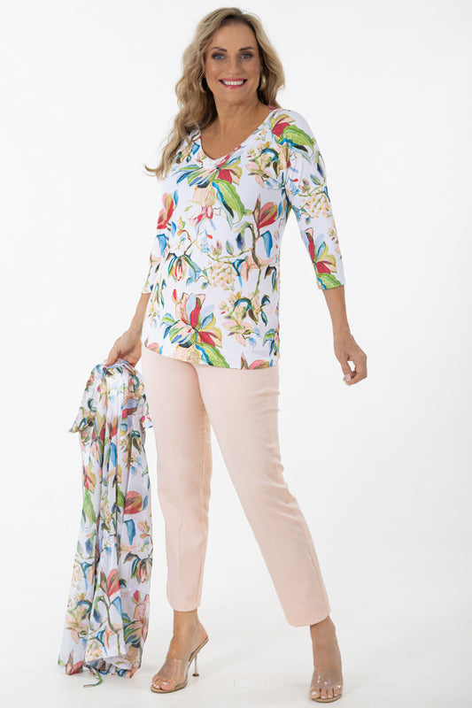 3/4 Sleeve T-Shirt | Antique Lilly