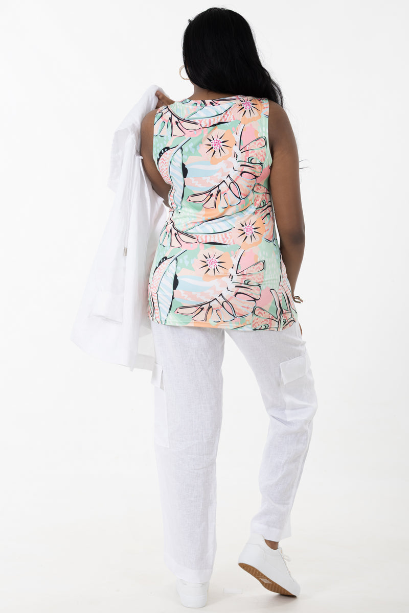 V-Neck Cami  | Pina Colada