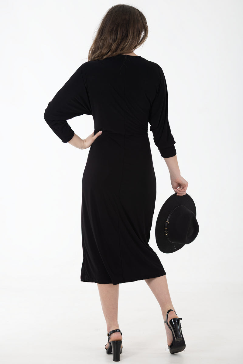 Bon Bon Knot Dress | Black