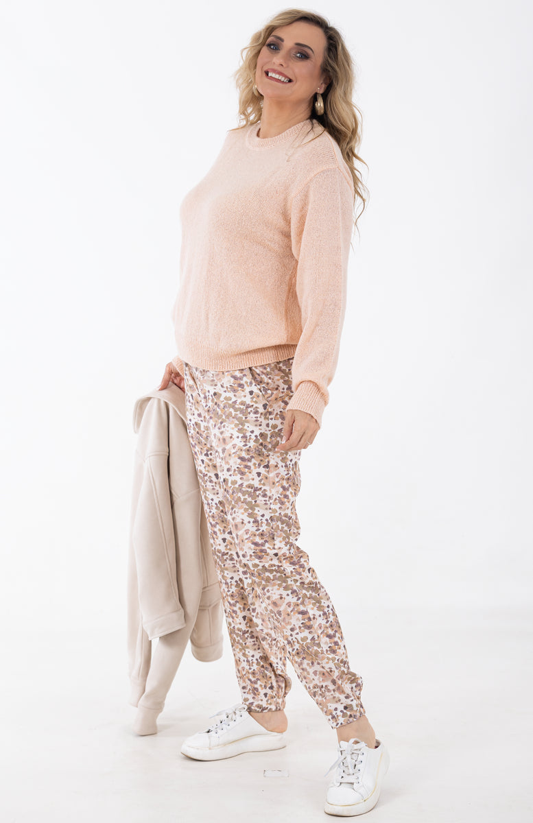 Viscose Jogger Pant | Petal Drift