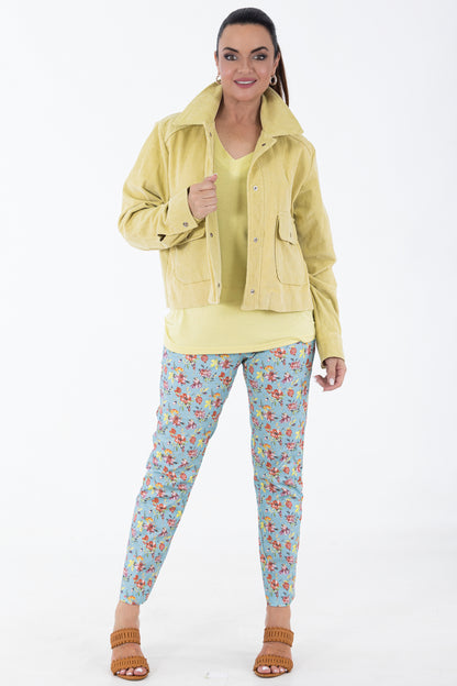 Flat Front 7/8 Pant | Whimsy