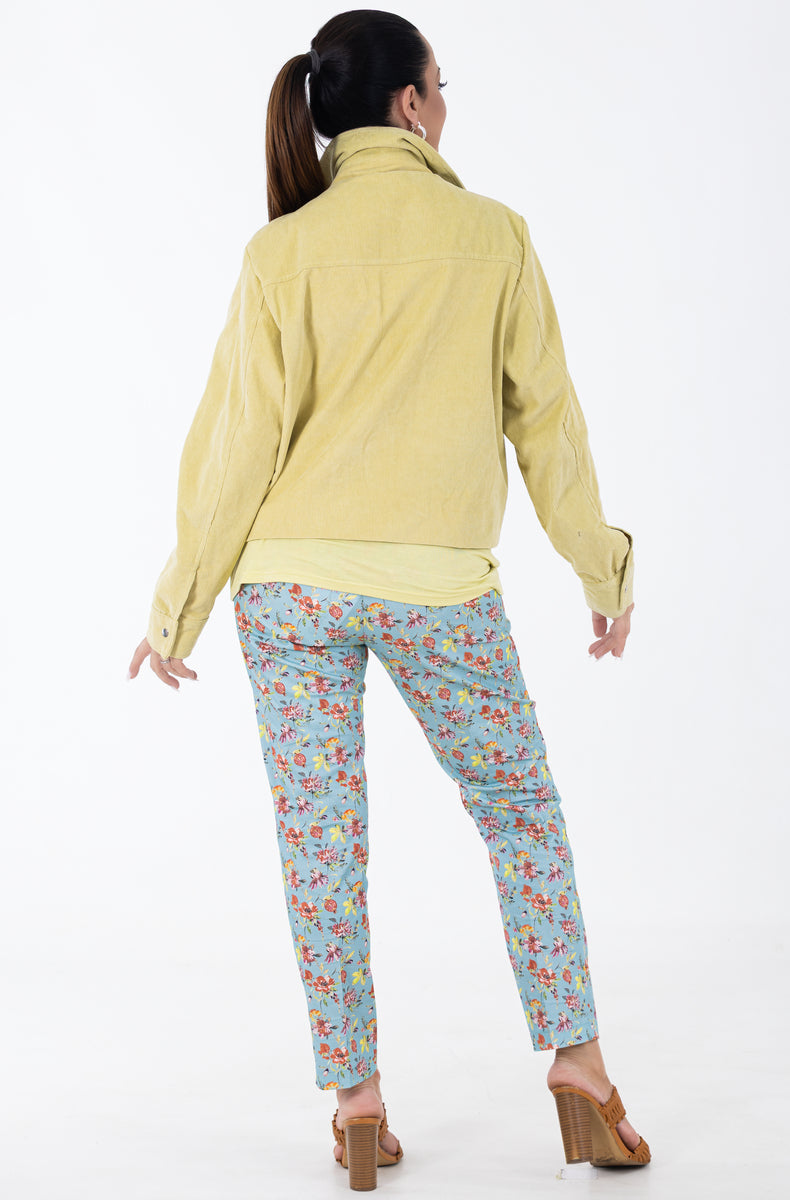 Flat Front 7/8 Pant | Whimsy