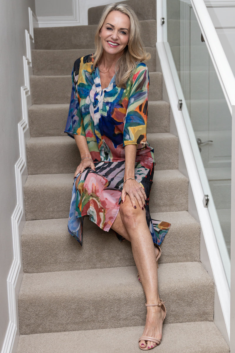 Sheer Maxi Dress & Petty | Boho Forest