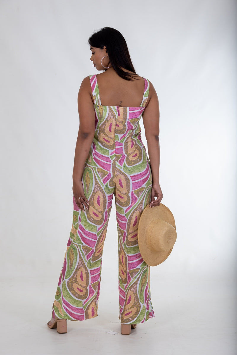 Casual Straight Leg Jumpsuit