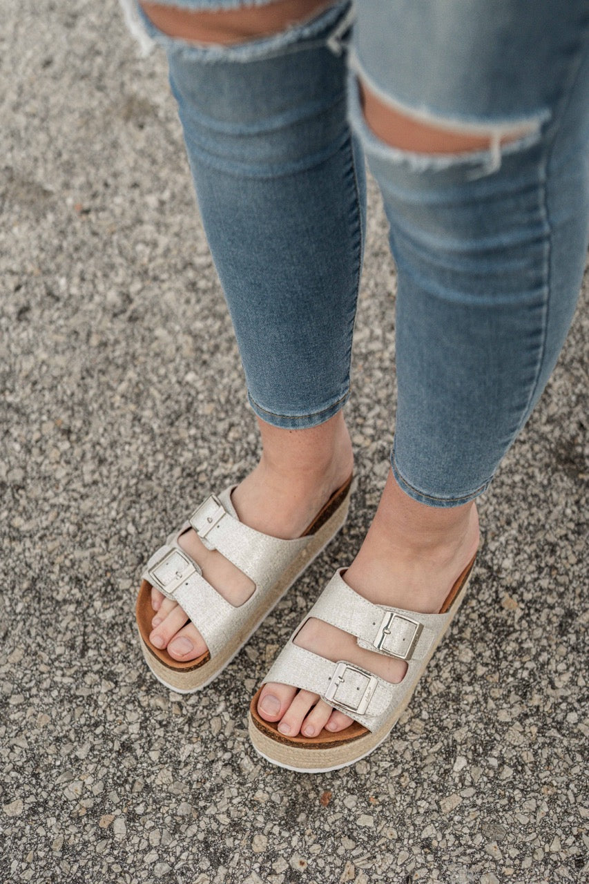 Julz | Chicago Textured Silver