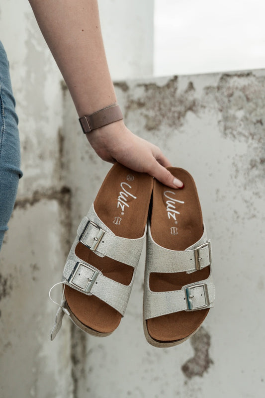Julz | Chicago Textured Silver