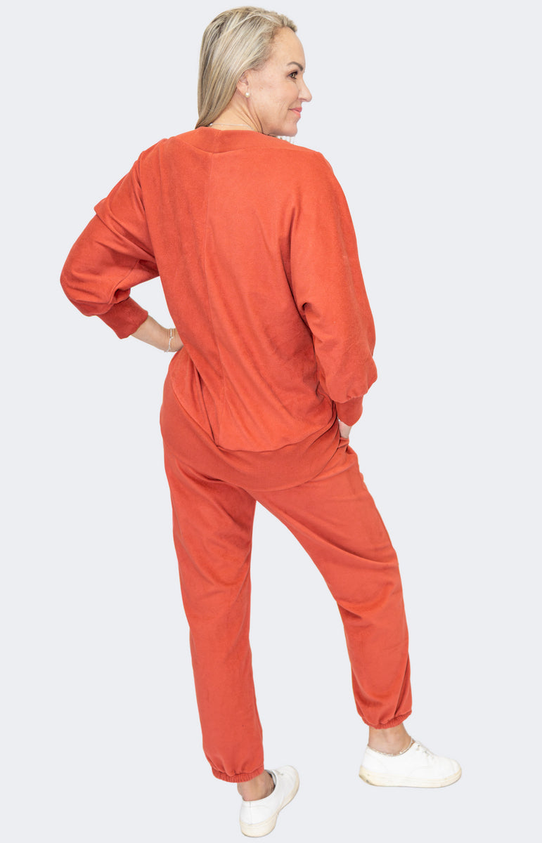 Russet | Velour Ease Lounge Set